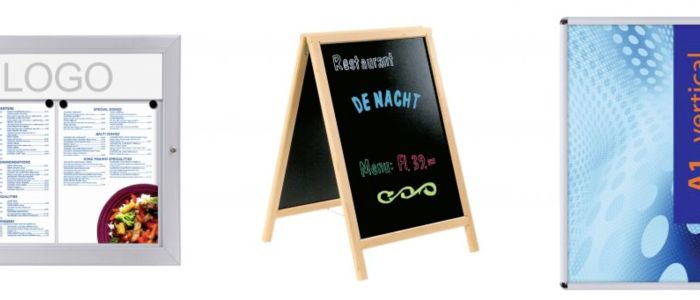 Kategoriebild zu Tafeln & Klapprahmen