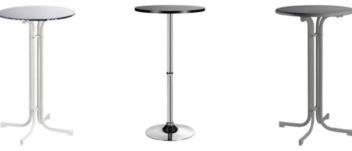 Kategoriebild zu Steh- & Bistrotische