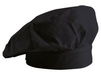 Kochmütze "Paris" schwarz