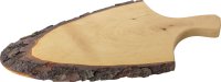 Rindenholzbrett mit Griff 38x17cm