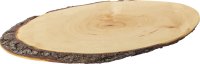 Rindenholzbrett oval 45cm