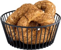 Korb "Urban" Metall, schwarz