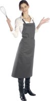 Latzschürze dunkelgrau