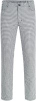 Herren-Hose "Five-Pocket" kariert schwarz/ weiß