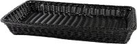 Korb GN 1/1, H: 6,5cm schwarz