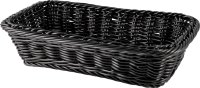 Korb GN 1/4, H: 6,5cm schwarz
