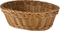 Korb oval 23x17x8cm braun