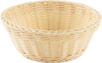 Korb rund 20x8cm beige