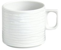 Hotelporzellan "Curved" Tasse Obere Kaffee