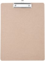 Klemmbrett MDF mit Metall-Klemmmechanismus 24,0x33,0 cm