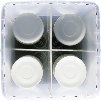 Fachteil, 2 Stück für 4 Fächer