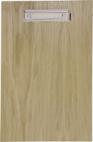 Klemmbrett für Tageskarte A4, Eiche hell