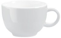 Kaffee-/Cappuccinotasse obere weiß