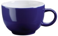 Kaffee-/Cappuccinotasse obere blau