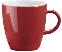 Latte Macchiatotasse obere rot