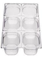 GN-Behälter 1/6 Polycarbonat