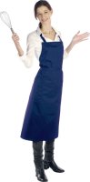 Latzschürze marineblau