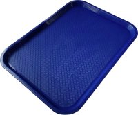 Serviertablett PP 41,5x31cm dunkelblau