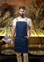 Latzschürze Denim Urban-Style