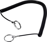 Spiralkette mit 2 Ringen