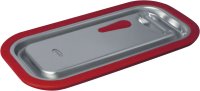 GN-Deckel mit Silikondichtung Edelstahl für 1/3 GN