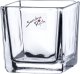 Glas "Cube" 8x8x8cm klar ()