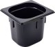 GN Behälter 1/6 Polycarbonat schwarz T: 65mm (3)