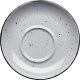 Porzellanserie "Granja" grau Tasse untere Kaffee/Cappuccino ()