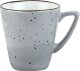 Porzellanserie "Granja" grau Tasse untere Kaffee/Cappuccino (5)