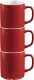 Kaffeebecher 0,3 L rot (3)