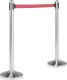 Abgrenzungsständer mit Zugband rot ()