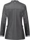 Kochjacke Damen, Bikerstyle, langarm, anthrazit Gr. S (2)