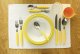 Besteckserie "Colour" gelb Kaffeelöffel (2)