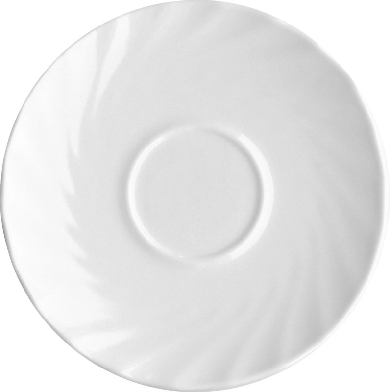 Hartglasgeschirr "Trianon" Tasse Untere Kaffee 14,5 cm (1)