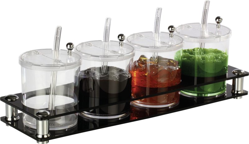 Buffetbar mit 4 Behältern (1)