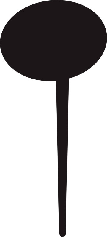 Stecktafel "Sprechblase" (2)