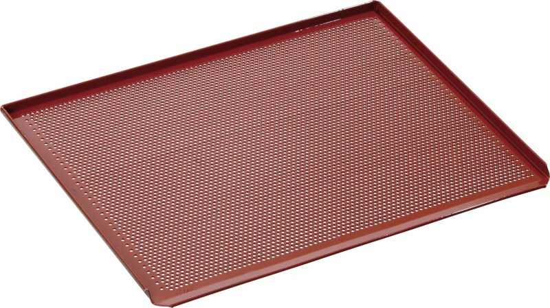 Backblech Alu mit Lochung, silikonbeschichtet (1)