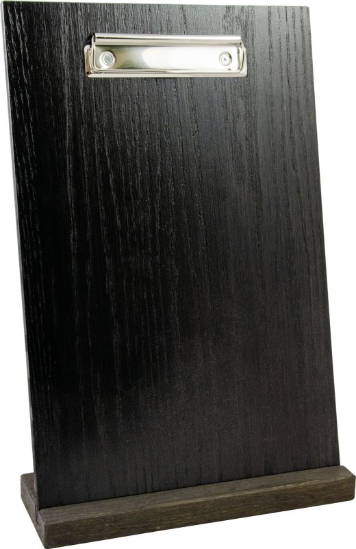 Klemmbrett für Tageskarte A4, Eiche dunkelbraun (2)
