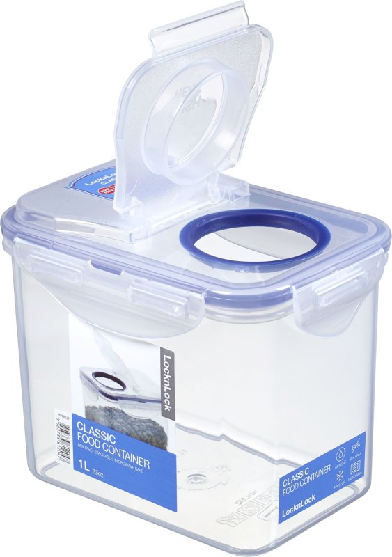 Lock & Lock Frischhaltebox mit Schütte 1L (2)