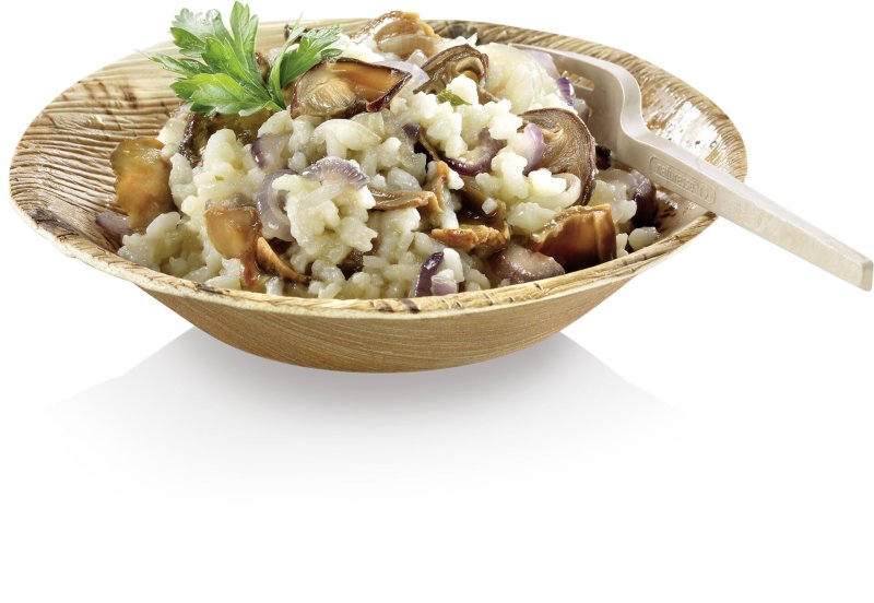 Schale rund tief "Palmblatt" (1)