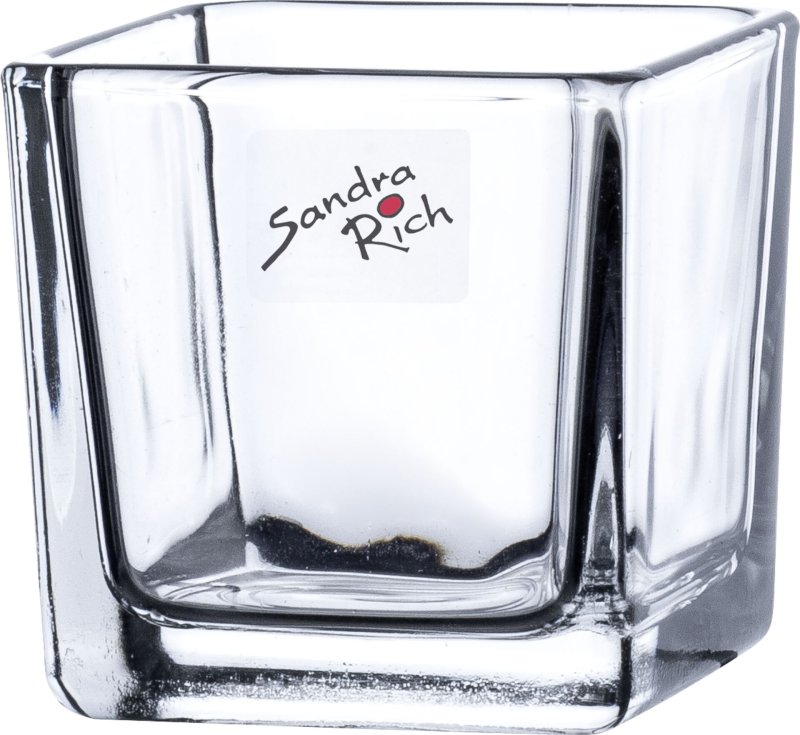 Glas "Cube" 8x8x8cm klar (1)