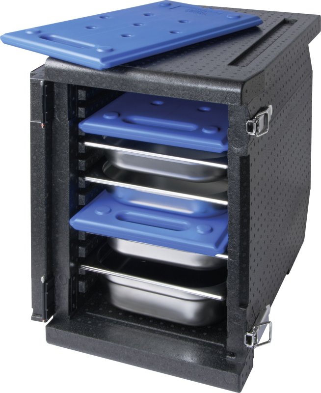 Kühlakku GN 1/1 blau - 3°C (Verschlusskappe: grün) (2)