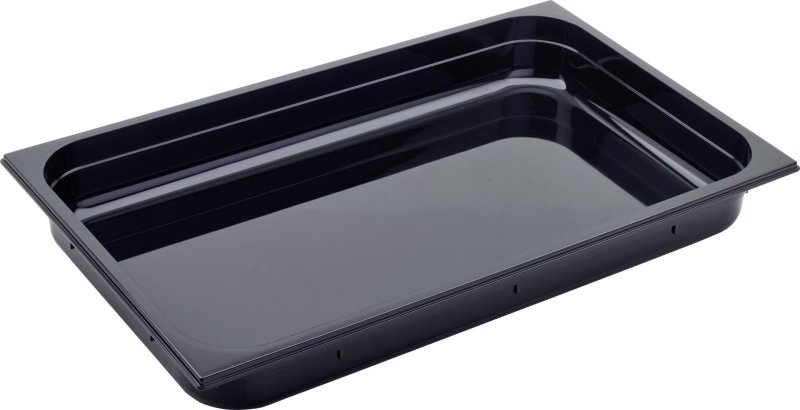 GN Behälter 1/1 Polycarbonat schwarz T: 65mm (1)