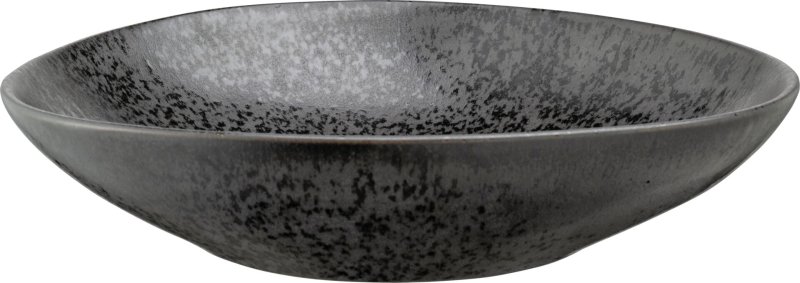 Porzellanserie „Ebony" Teller tief 24,5x23cm (2)