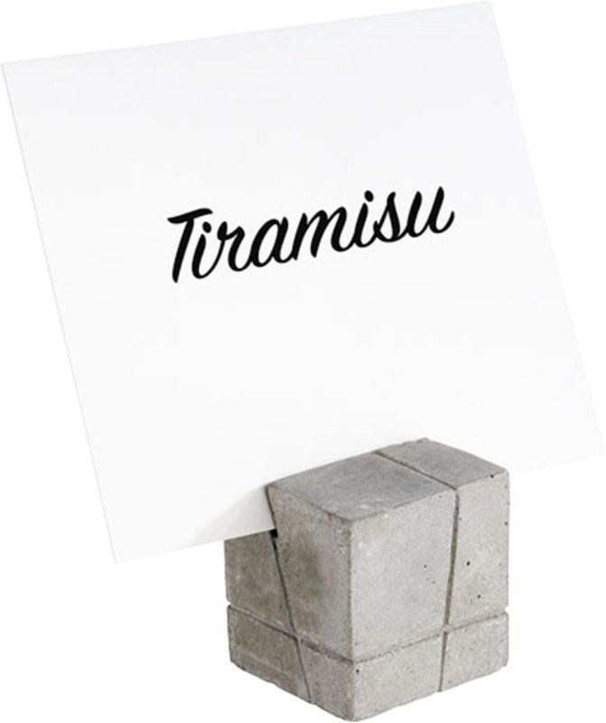 Kartenhalter Würfel "Element" (4)