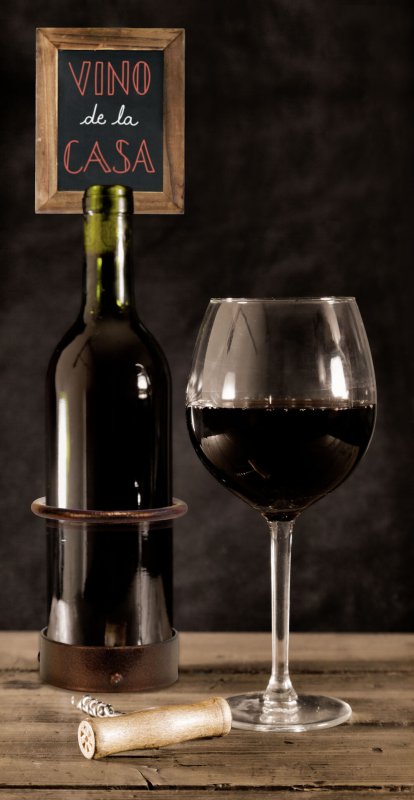 Weinflaschenhalter für drei Flaschen (4)