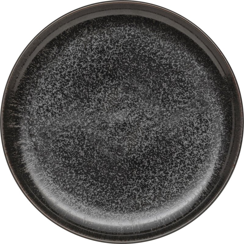 Porzellanserie „Ebony" Teller flach rund Ø26,5cm (1)