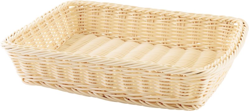 Korb GN 1/2, H: 6,5cm beige (1)