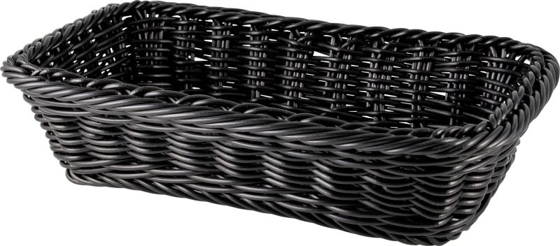 Korb GN 1/4, H: 6,5cm schwarz (1)