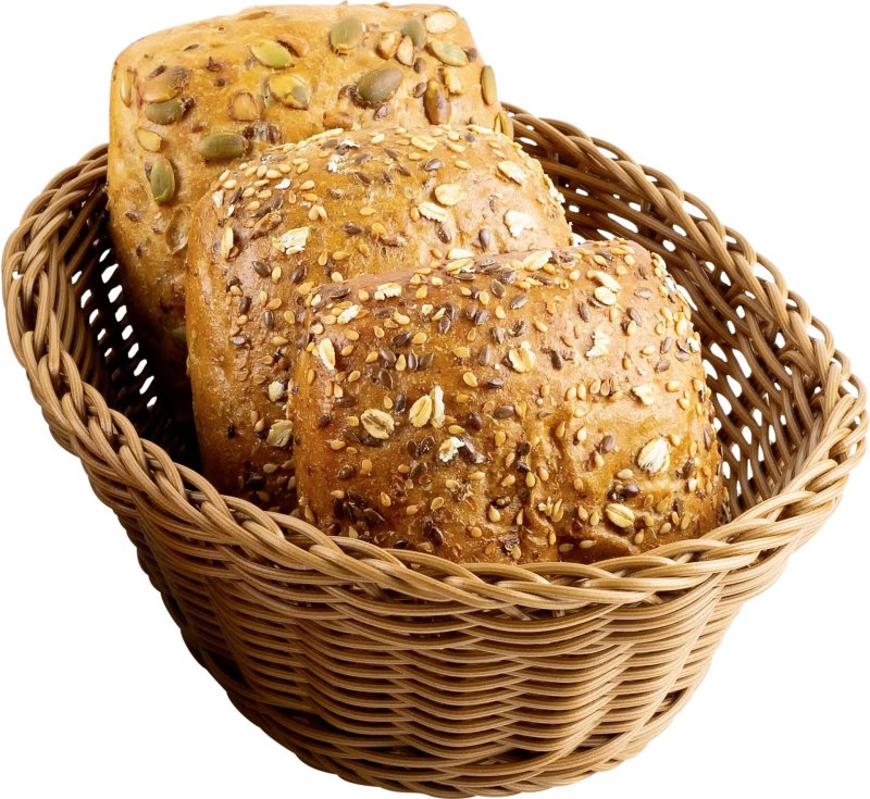 Korb oval 23x17x8cm braun (2)